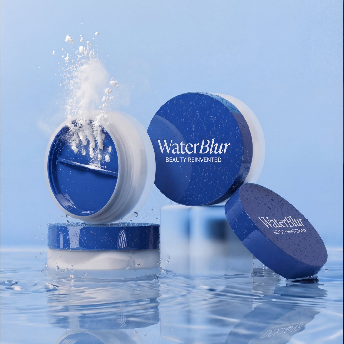 WaterBlur™ - Hydrating Setting Powder & Brush