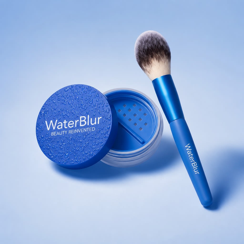 WaterBlur™ - Hydrating Setting Powder & Brush